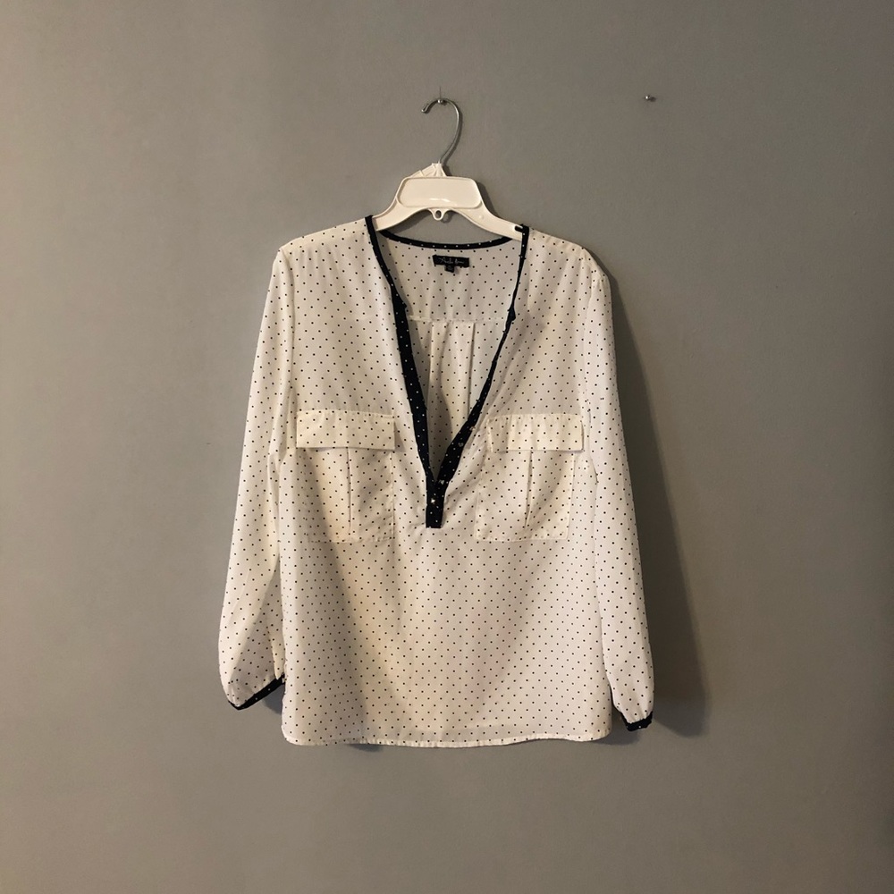 Antilia Femme XL polka dot dress shirt